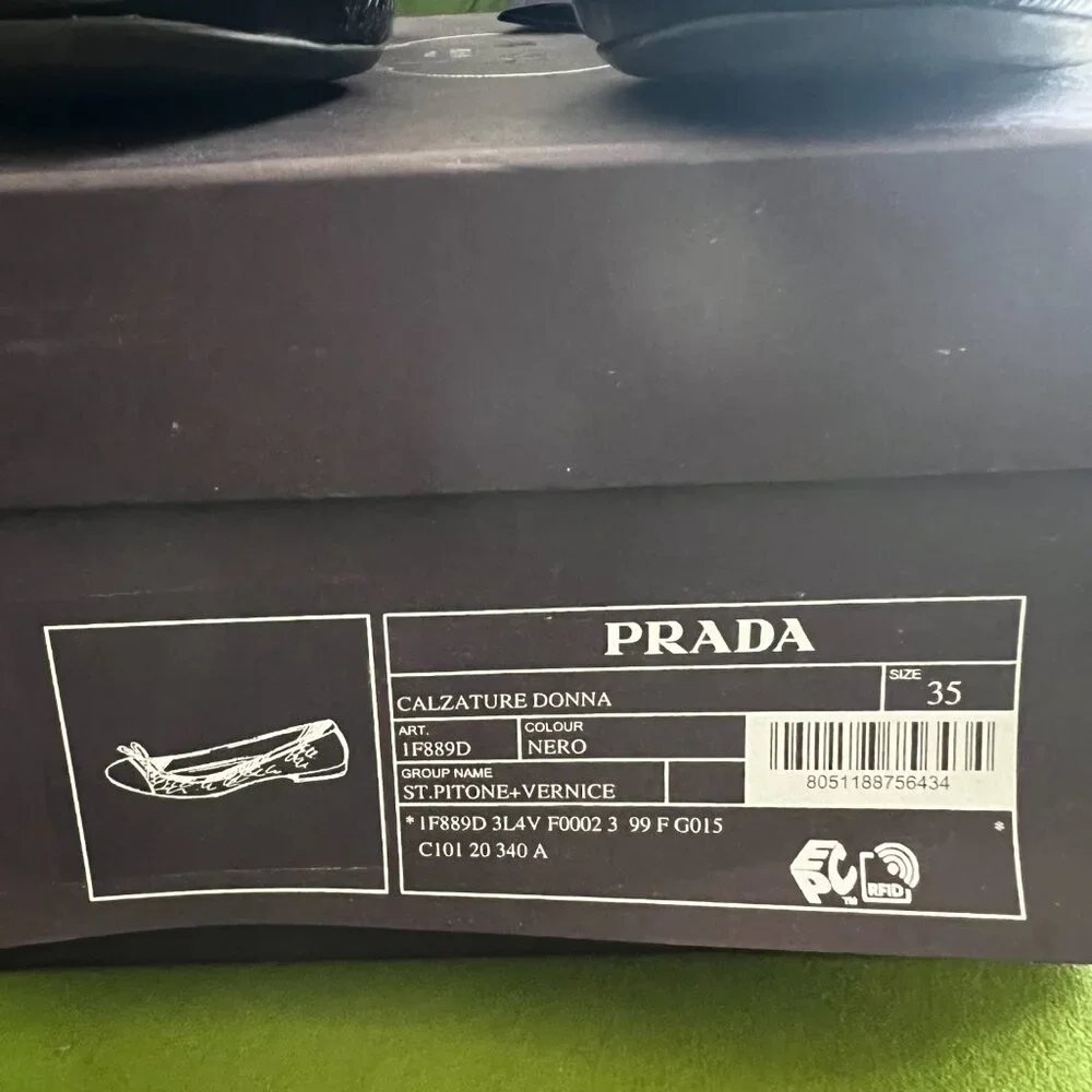 Prada python ballet flats - Picture 5 of 6